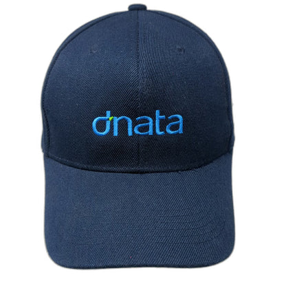 dnata Baseball Cap Blue One Size Strapback 6 Panel Acrylic Logo Aviation hat