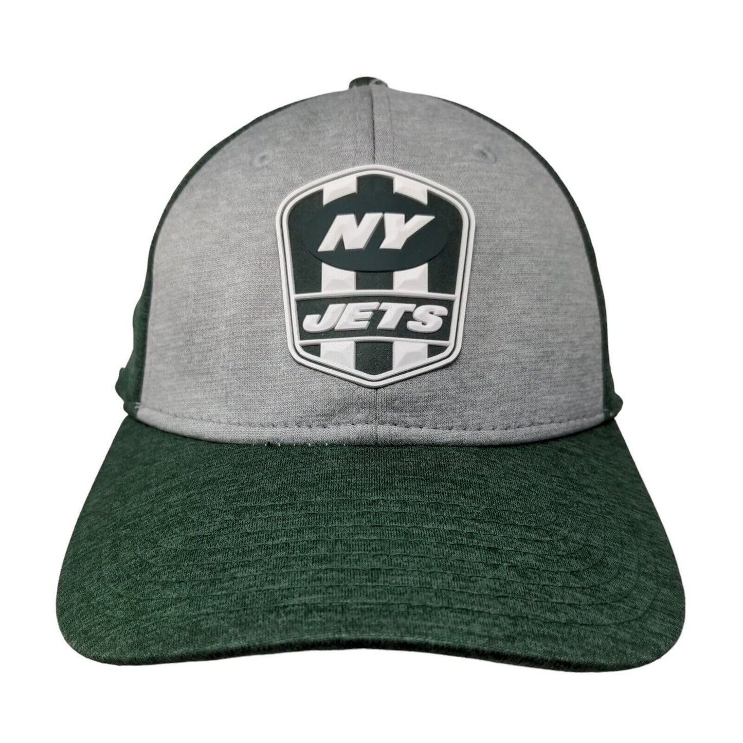 New Era Men's Fitted Hat Green Gray New York Jets 3D Logo 39Thirty