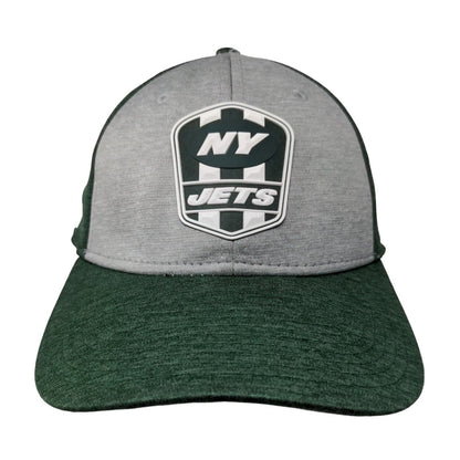 New Era Men's Fitted Hat Green Gray New York Jets 3D Logo 39Thirty