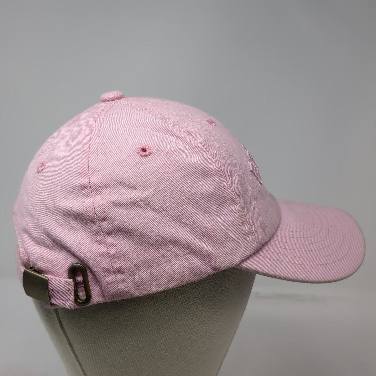 Ellidan Boston Est 1630 Pink One Size Baseball Cap Slideback Embroidered Hat