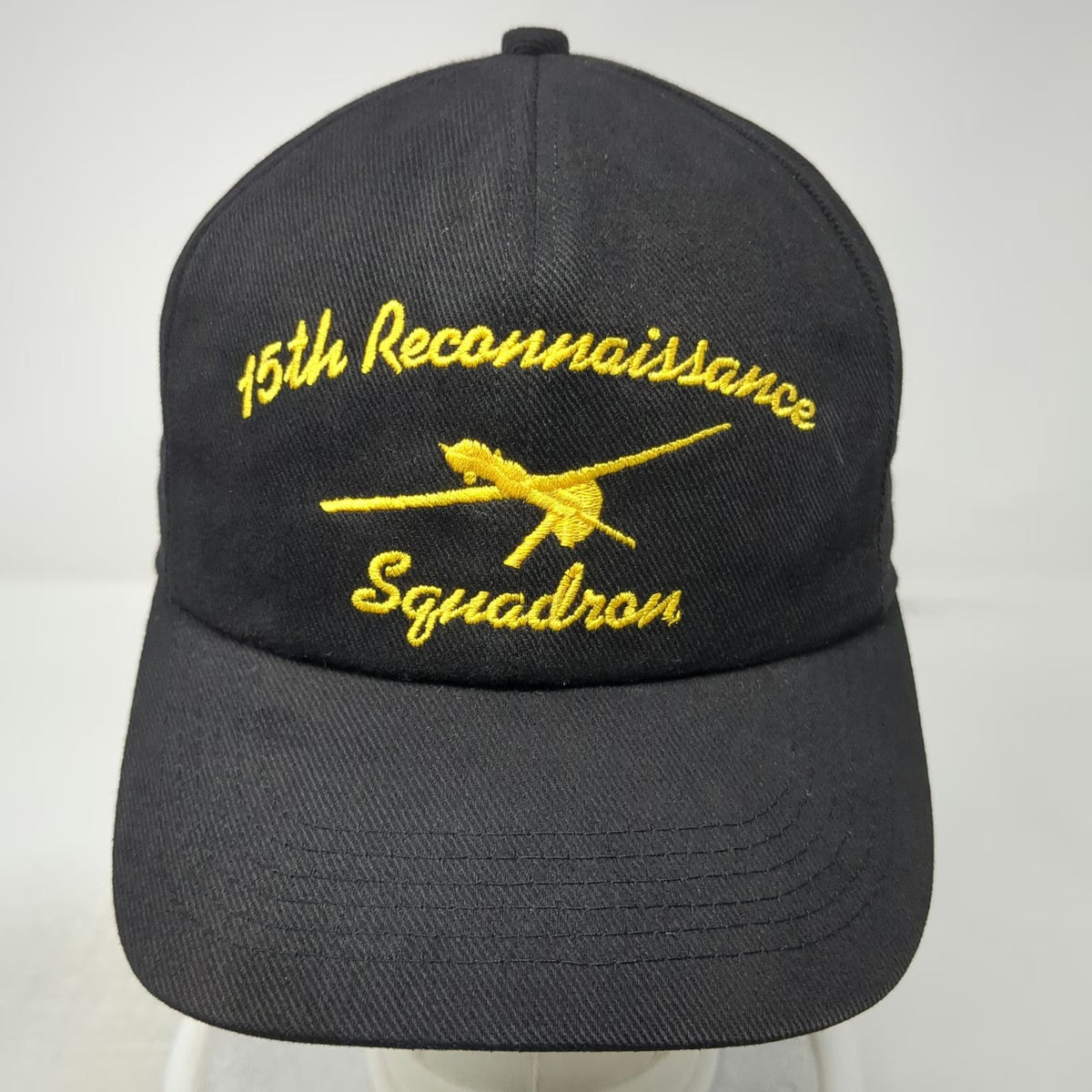 Legend Baseball Cap Black One Size 15th Reconnaissance Squadron Drone Hat