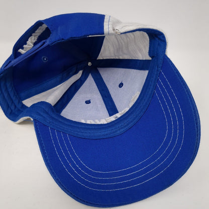 Fastenal Snapback Hat Blue One Size Adjustable Embroidered 6 Panel