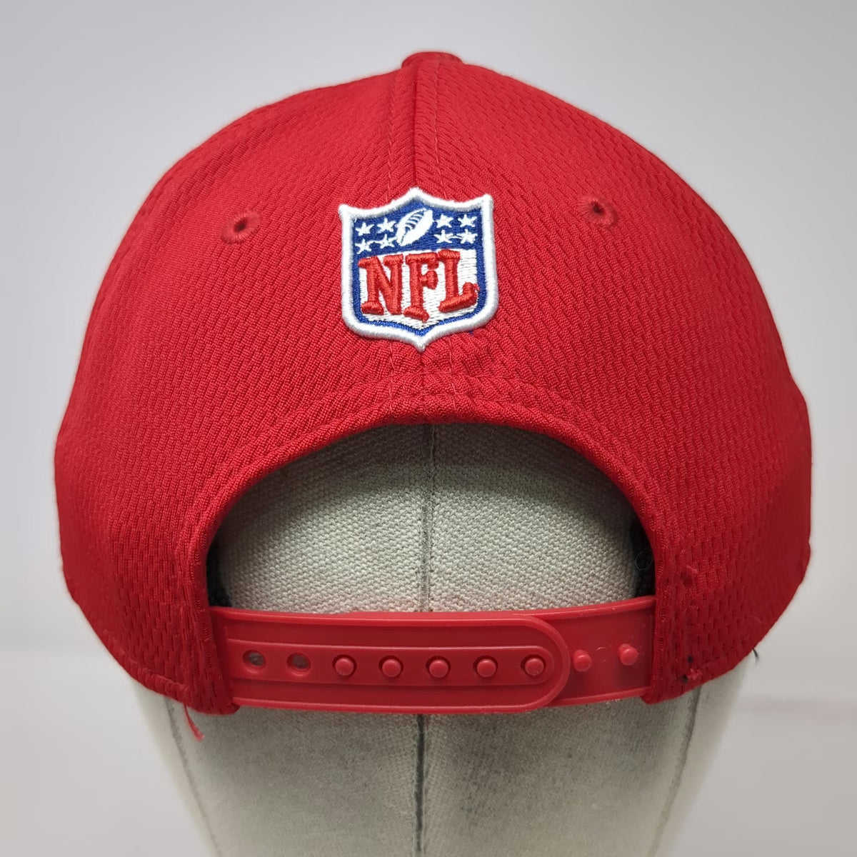 New Era NFL San Francisco 49ers Snapback Hat Red One Size Rope Patch 9SEVENTY