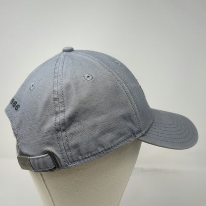 The North Face Baseball Cap Gray OSFM Embroidered Logo Since 1966 Slideback Hat