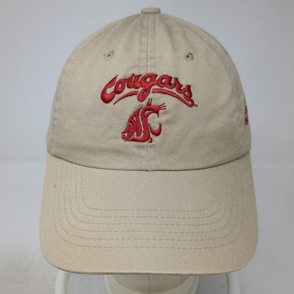 Sportsman Washington State Cougars NCAA Beige One Size Hat 2003 Holiday Bowl Red