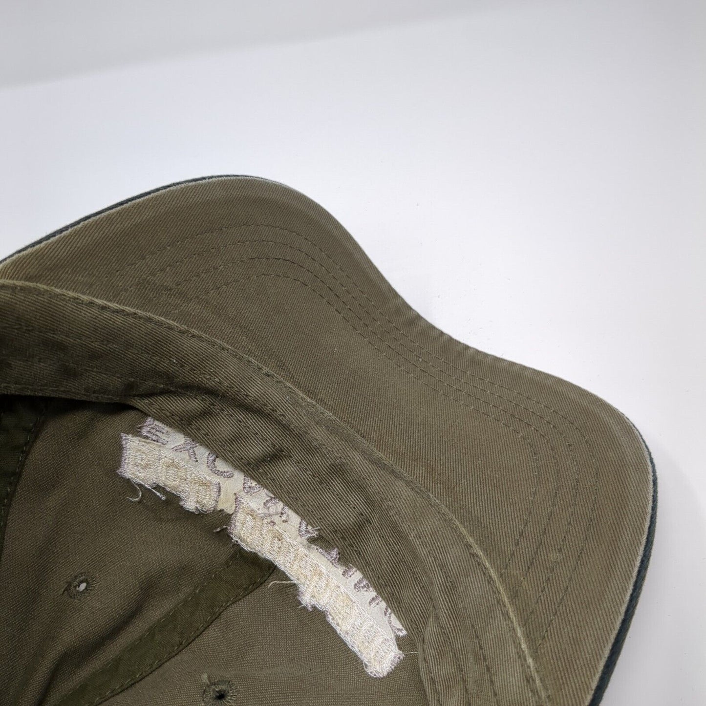 Bob Durham Excavating Strapback Hat Brown One Size Port Authority