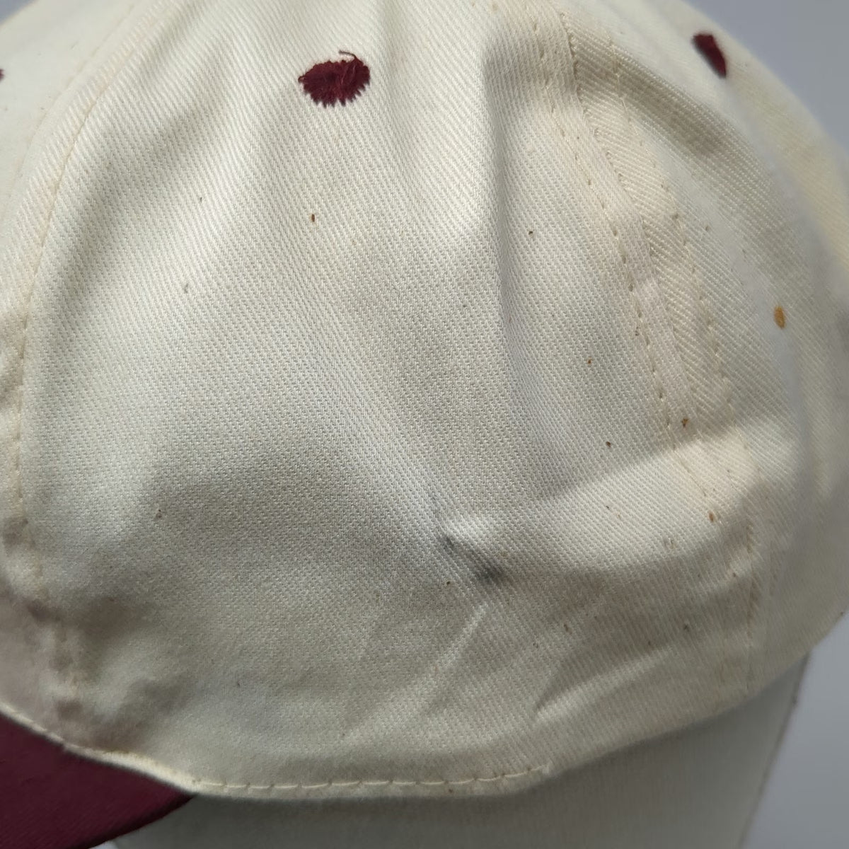 SB CAP Snapback Hat White Red One Size Idaho Milk Transport Inc Green Underbrim