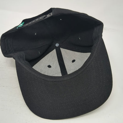 Fords Gin Snapback Black One Size London Dry Gin PVC Patch Logo Elephant hat