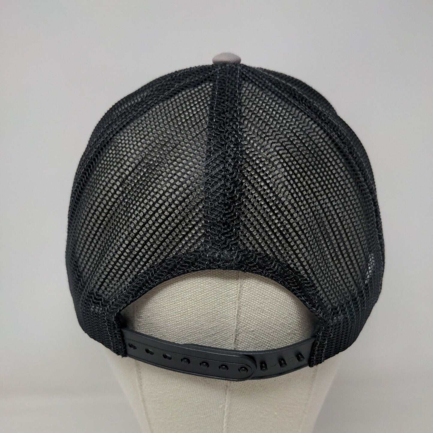 Royal Metal Products Snapback Trucker Hat Gray One Size Mesh Back Cap America