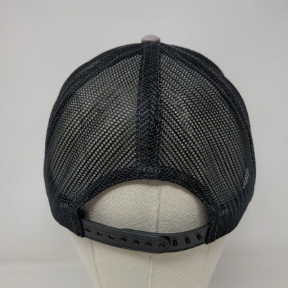 Royal Metal Products Snapback Trucker Hat Gray One Size Mesh Back Cap America