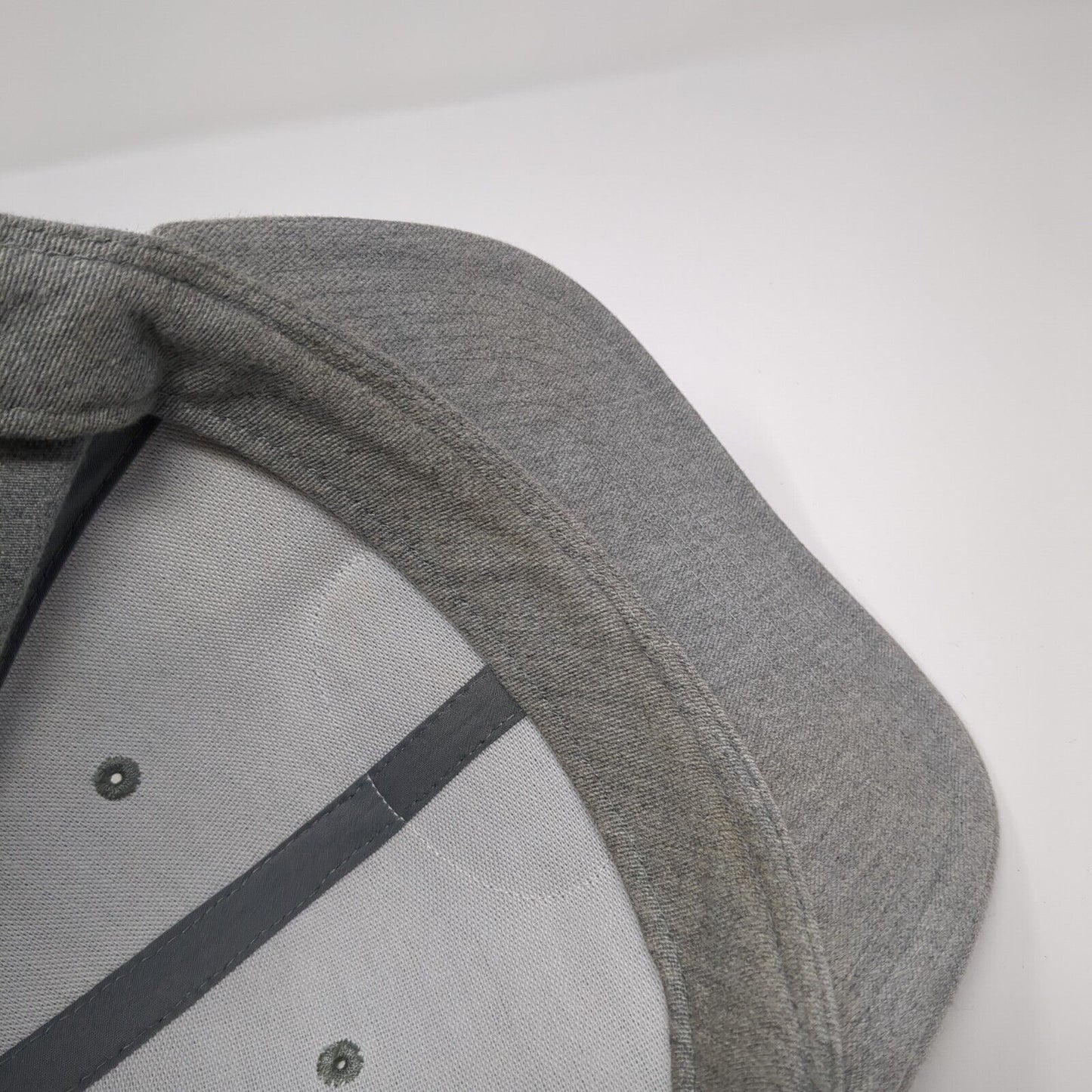 VANS Off The Wall Since 1966 Snapback Hat Gray One Size Adjustable Embroidered