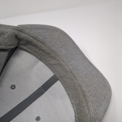 VANS Off The Wall Since 1966 Snapback Hat Gray One Size Adjustable Embroidered
