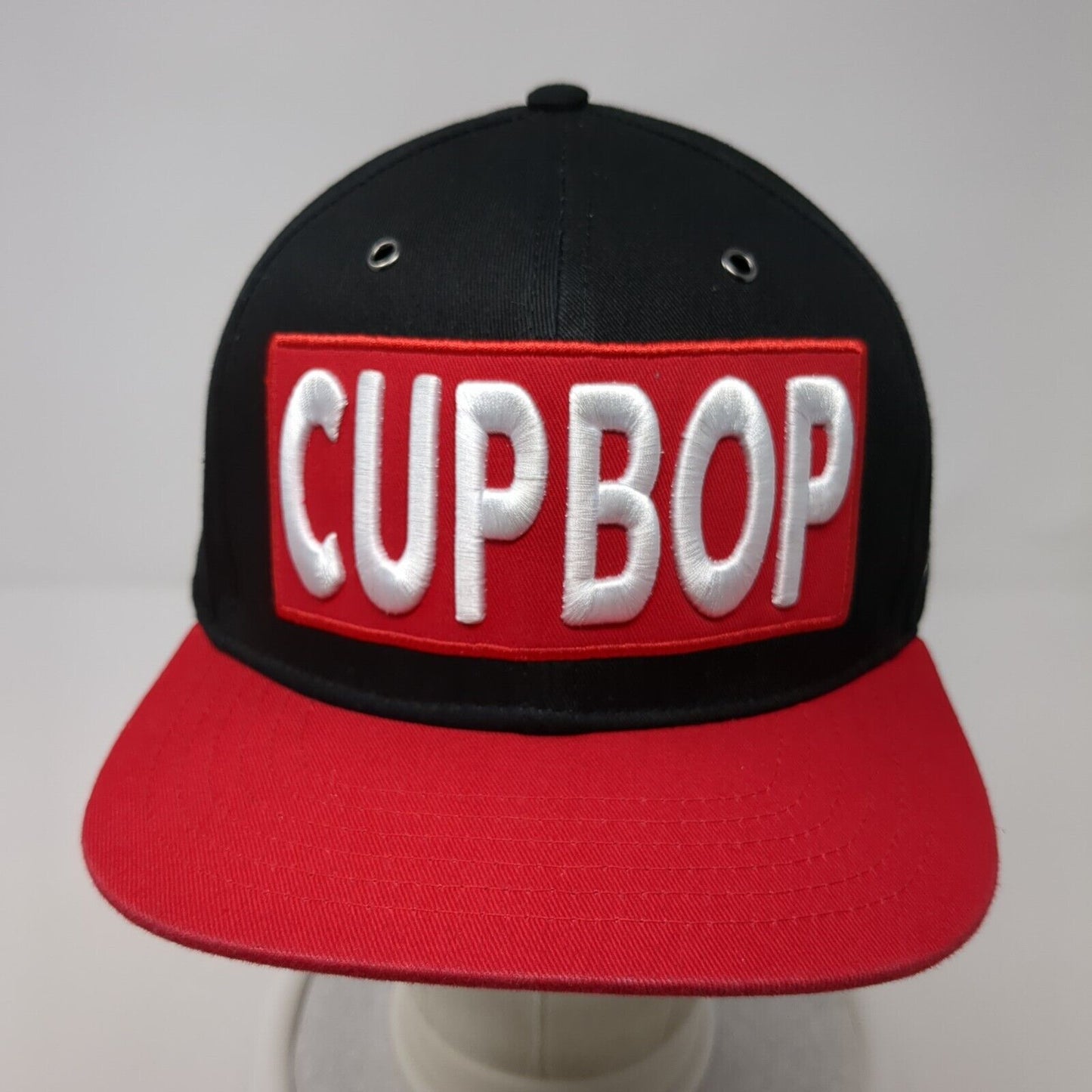 Cupbop Snapback Hat Multicolor One Size Adjustable Shhh Just Eat!