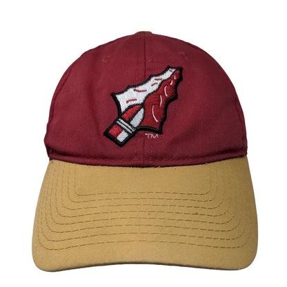 OC Sports Men's Strapback Hat Red OSFM Embroidered Florida State Seminoles Logo
