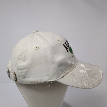 Alaska Est. 1959 The Last Frontier Slideback Hat Tan OS Adjustable Arctic Circle