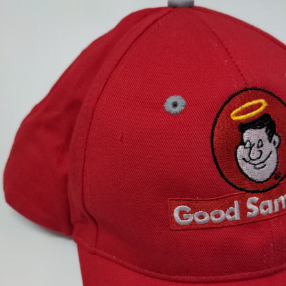 Good Sam Club Strapback Hat Red OSFA Embroidered 6 Panel Cap America