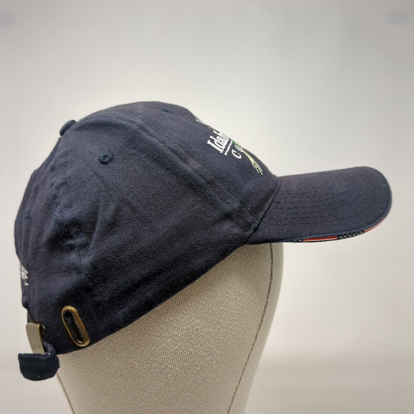 Idaho Concrete Company Slideback Hat Blue One Size Color For Life