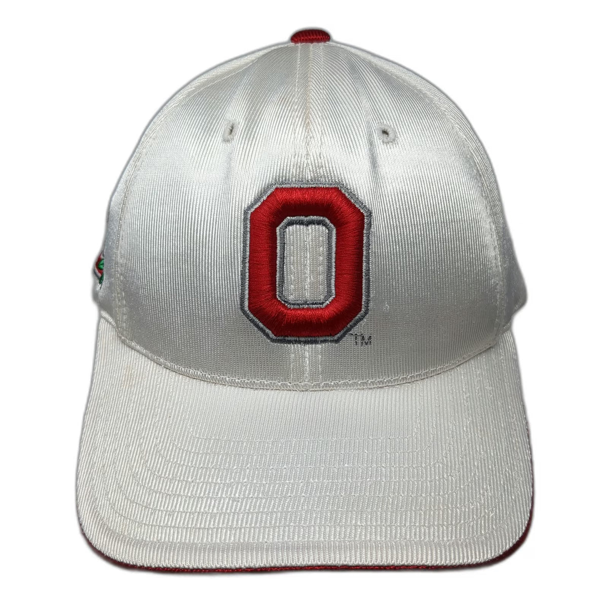 Team Spirit Ohio State Buckeyes NCAA Hat White Cap One Size Strapback Logo Red
