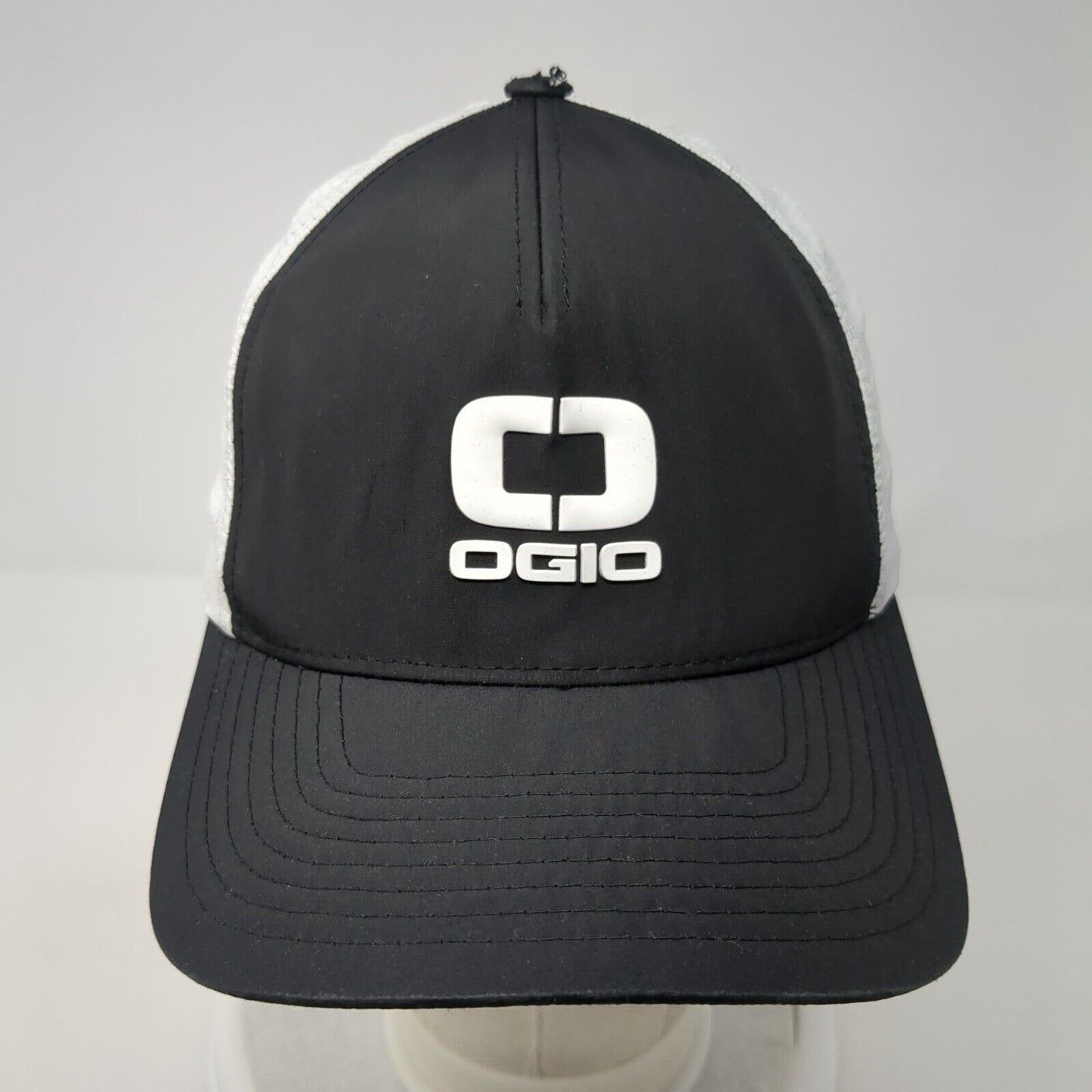 Ogio Strapback Hat Black One Size 110 Flexfit Tech 6 Panel Yupoong Polyester