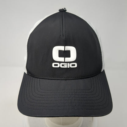 Ogio Strapback Hat Black One Size 110 Flexfit Tech 6 Panel Yupoong Polyester