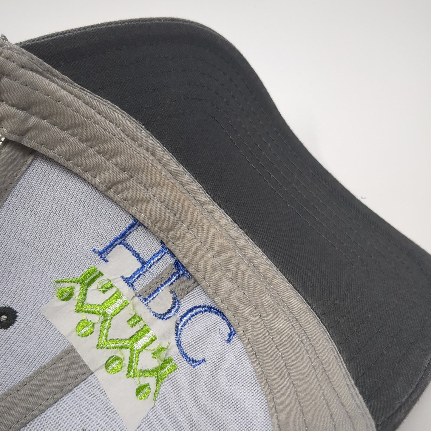 HPC Snapback Trucker Hat Gray One Size Mesh Back Outdoor Cap America