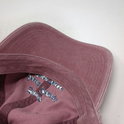 Port Authority Baseball Cap Red One Size Silver Creek Plunge Idaho Hat Cotton