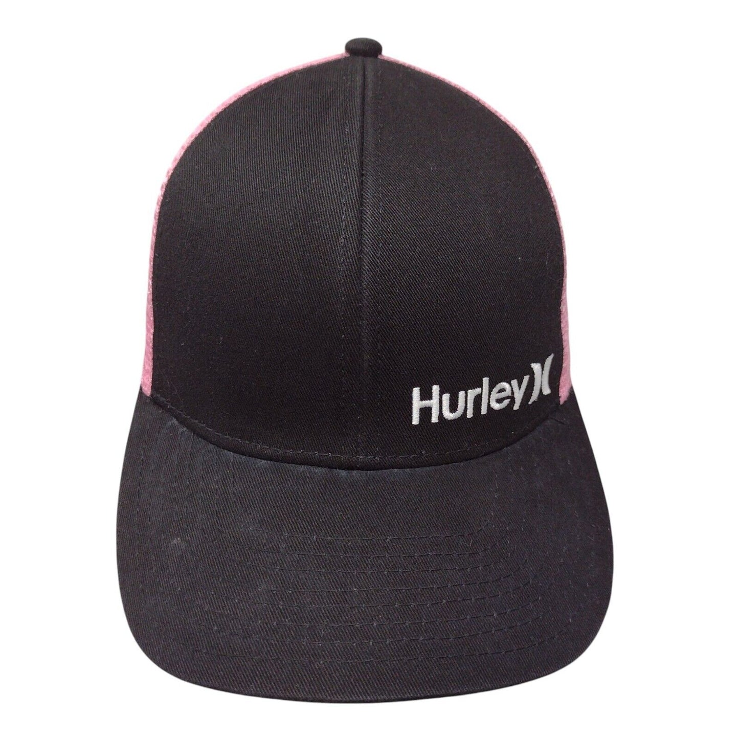 Hurley Snapback Mesh Back Trucker Hat Multi One Size Colorblock
