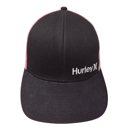 Hurley Snapback Mesh Back Trucker Hat Multi One Size Colorblock