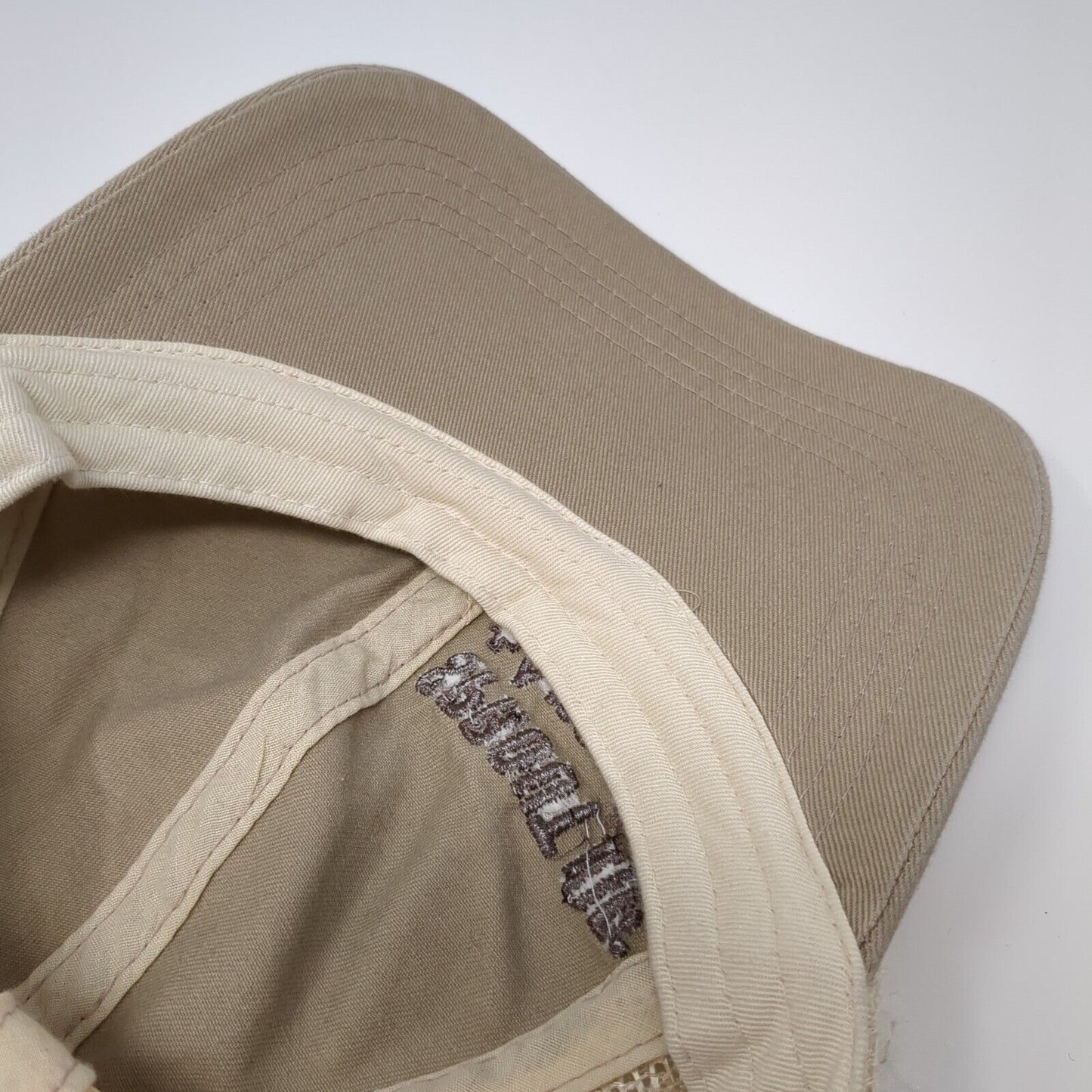 Sprout Nip Amplify Aceto Slideback Trucker Hat Tan OSFA Mesh Back