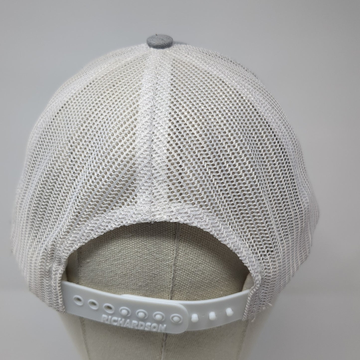 Salt to Saint Relay Snapback Trucker Hat Gray One Size Mesh Back Richardson