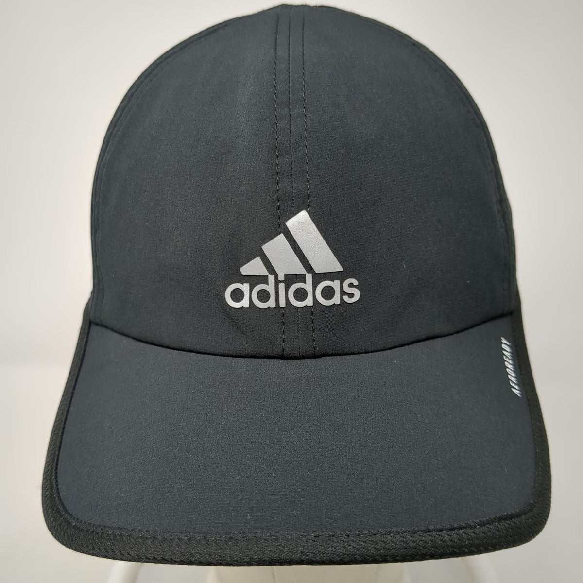 Adidas Baseball Cap Black OSFM AEROREADY Performance Lightweight Strapback Hat