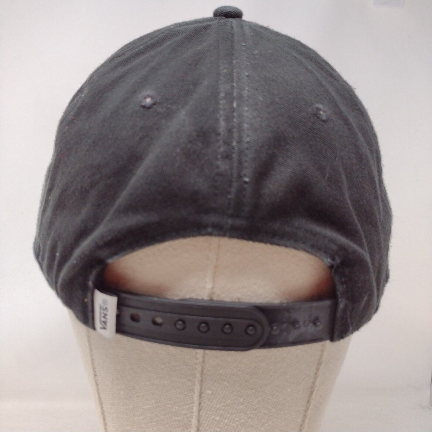 VANS Since 1966 Snapback Hat Black OSFA Embroidered Colorblock 6 Panel