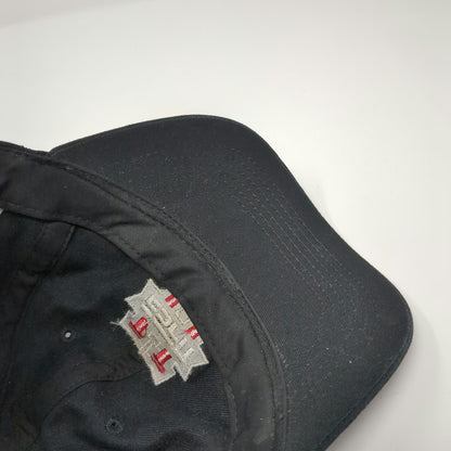 Sportsman Baseball Cap Black One Size ESPNU Never Graduate ESPN College Logo Hat