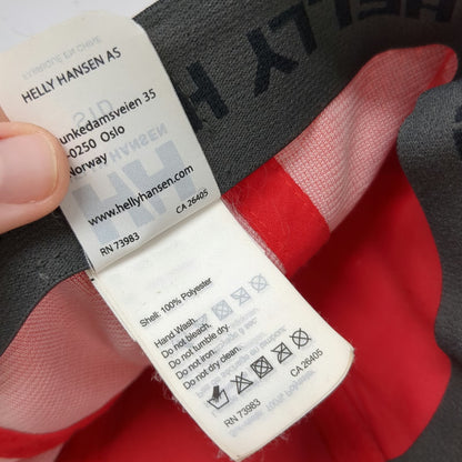 Helly Hansen Baseball Cap Red One Size Performance Elastic Sweatband Hat