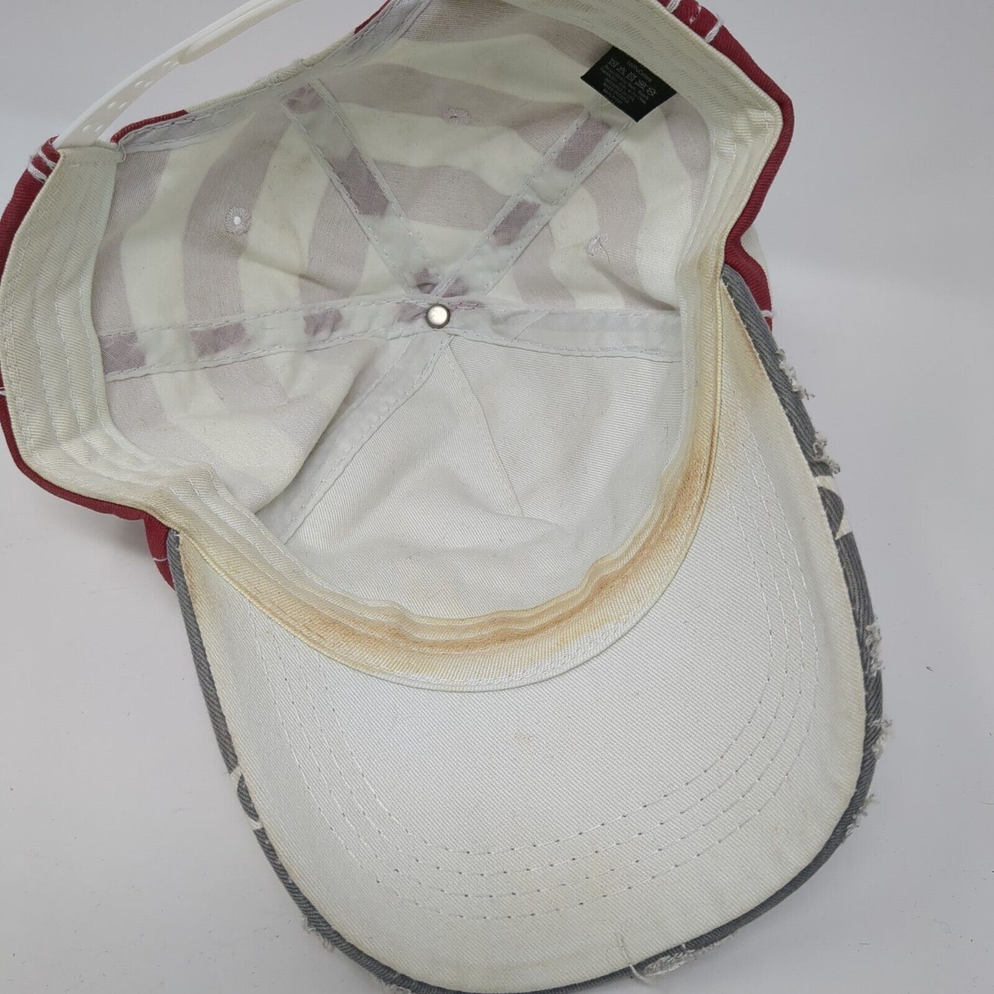 American Flag Bling Snapback Hat Multi One Size Adjustable Embellished