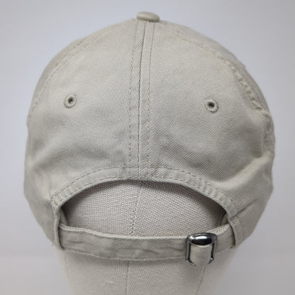 Bud Sports Productions Baseball Cap Beige One Size Adjustable Embroidered Cotton