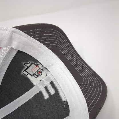 Preferred Industrial Contractors, Inc. Trucker Hat Gray One Size Mesh Back