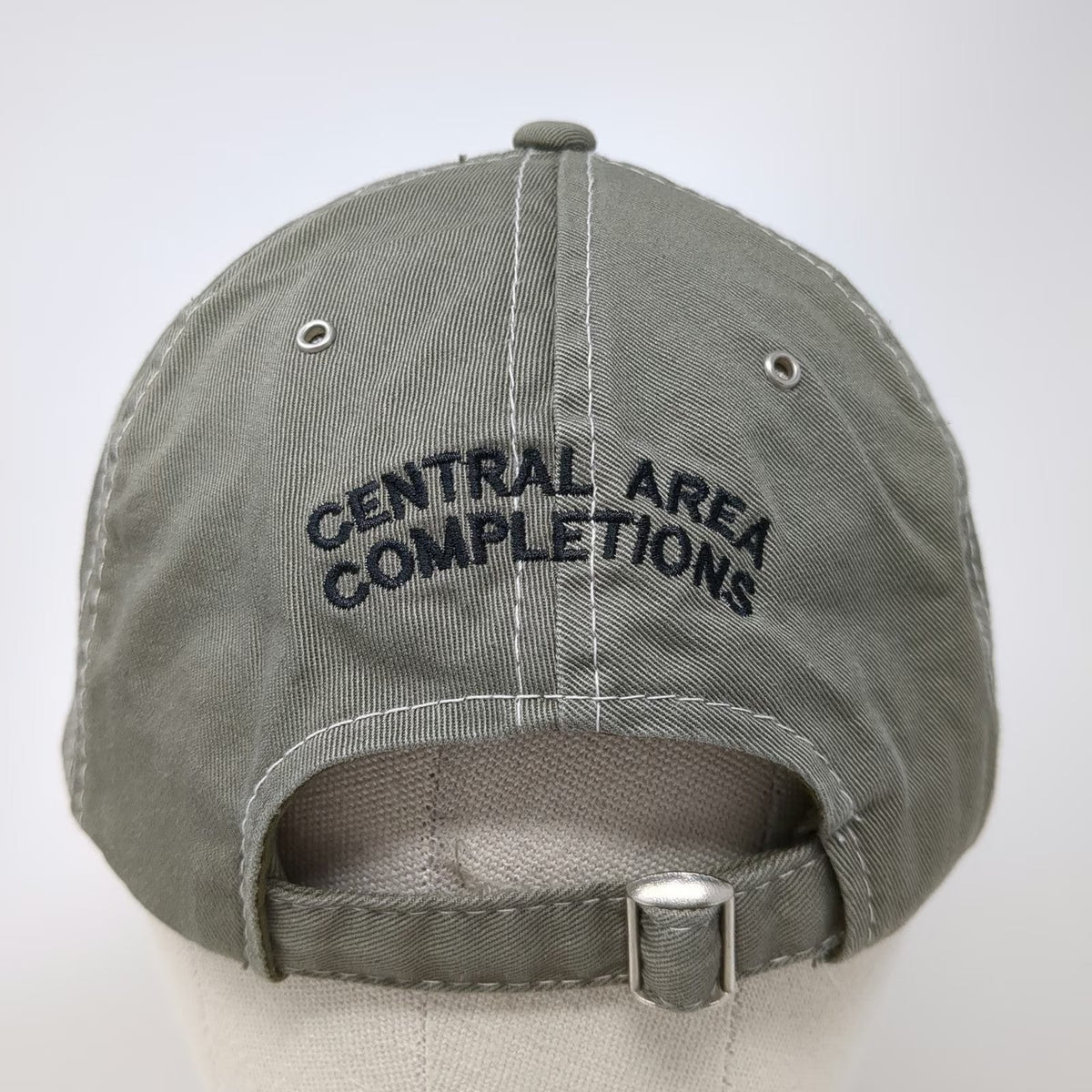 Outdoor Baker Hughes Blue Green Baseball Cap One Size Slideback Hat Stitching