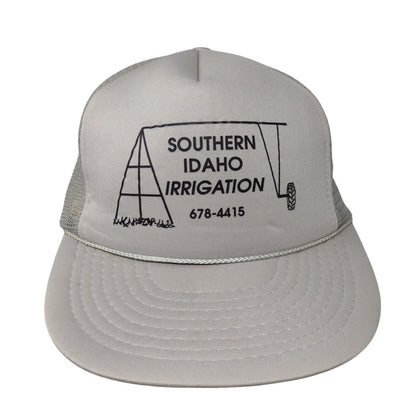 Southern Idaho Irrigation 678-4415 Snapback Trucker Hat Multicolor OSFA Rope