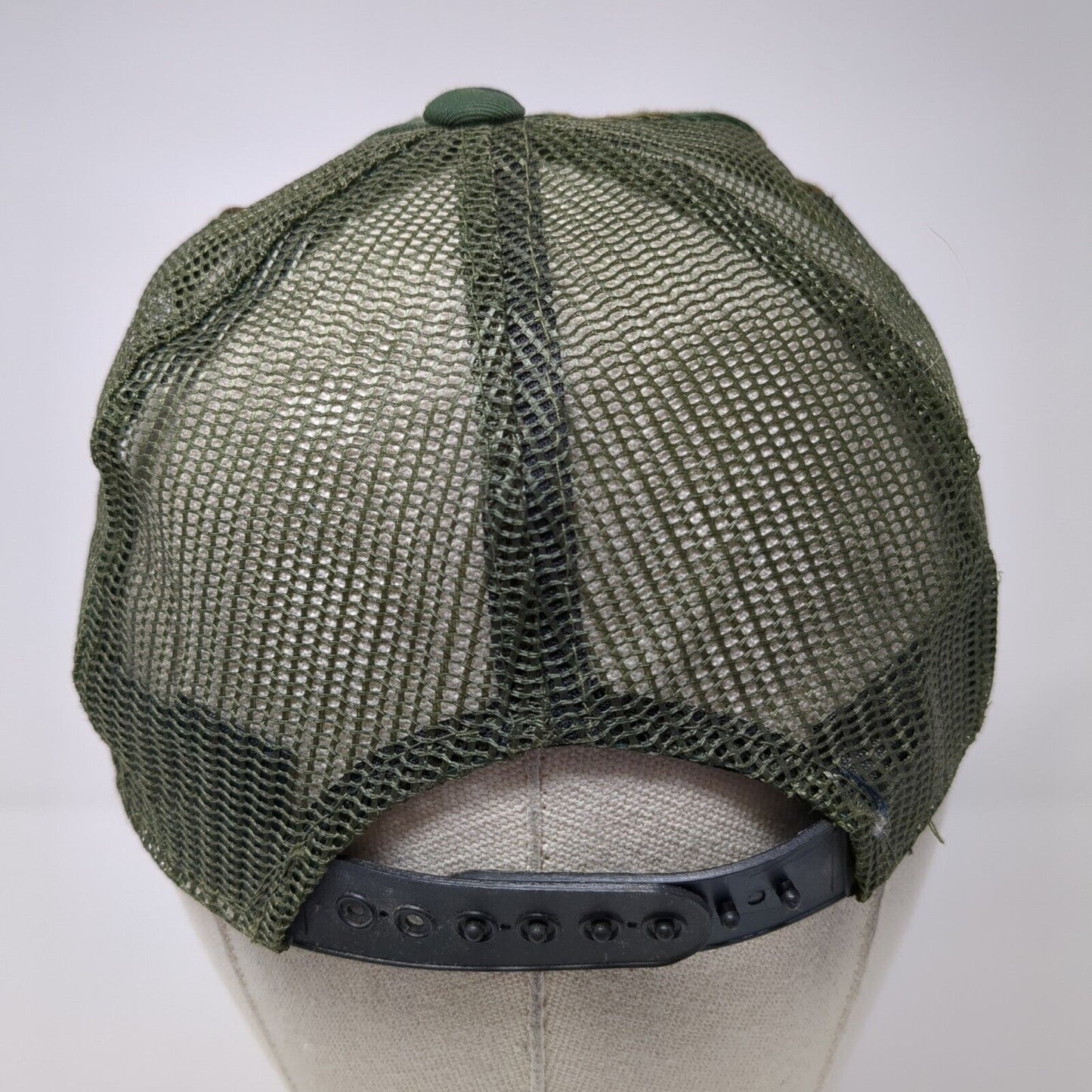 8th Maintenance Squadron Snapback Trucker Hat Camouflage OS Adjustable Mesh Back