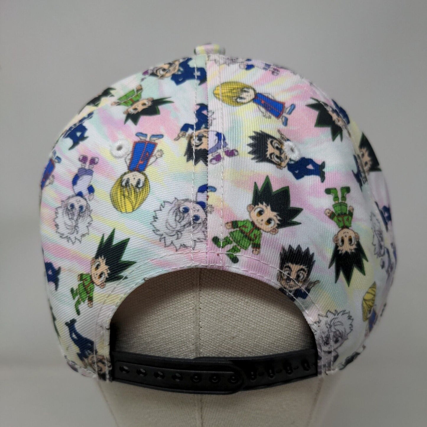 Hunter X Hunter Snapback Hat Multicolor OSFM Vented Holes 6 Panel
