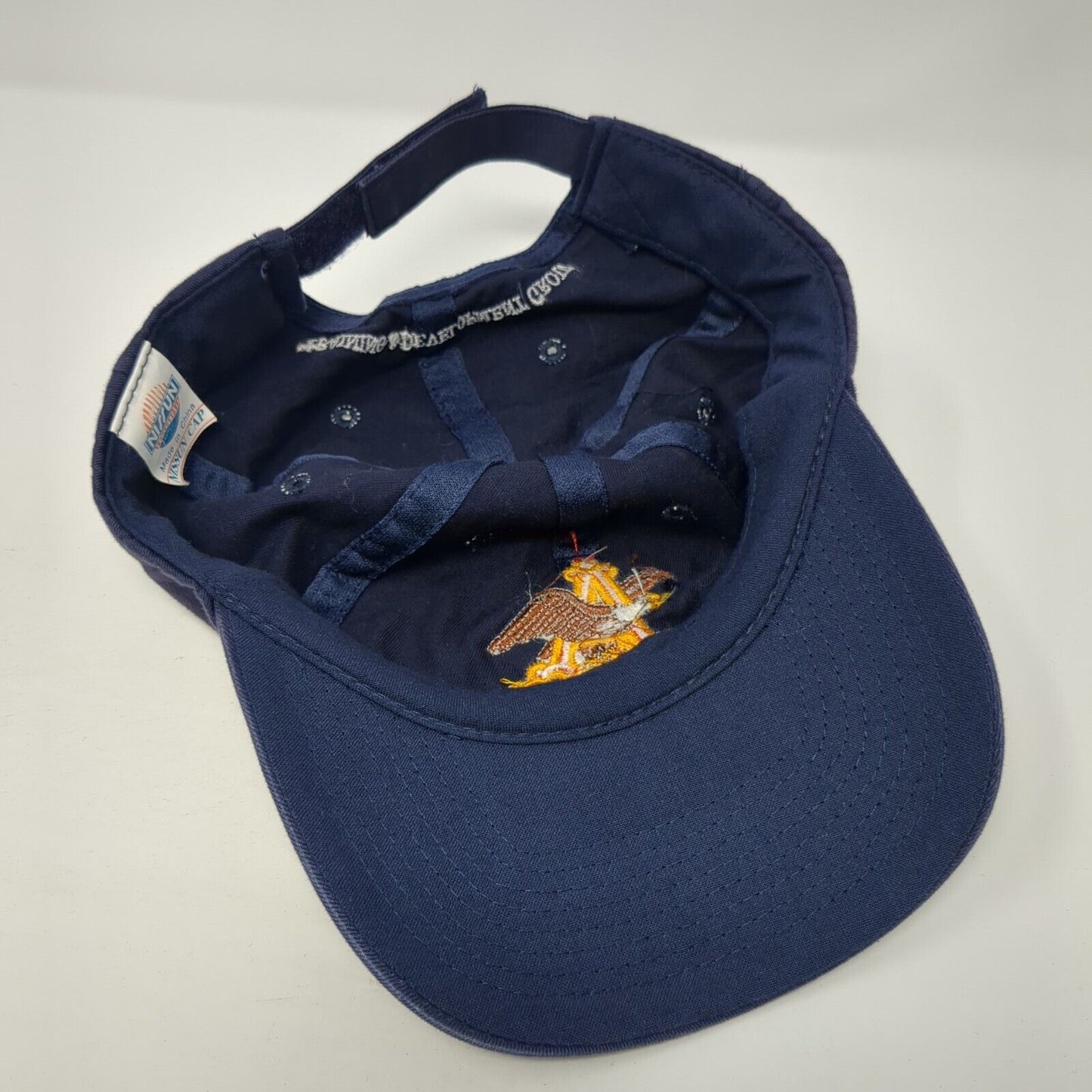 Anheuser-Busch Strapback Hat Blue One Size Training & Development Group