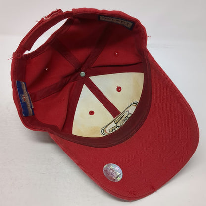 San Francisco 49ers NFL Reebok Baseball Cap Red One Size Strapback Embroidered