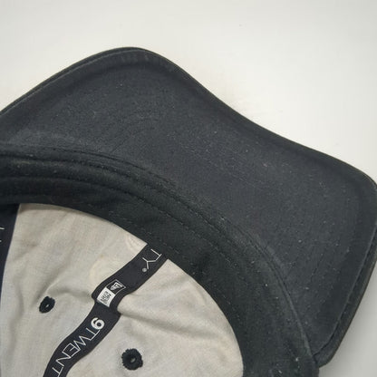 Chicago White Sox MLB New Era Baseball Cap Black One Size Adjustable Strap Hat
