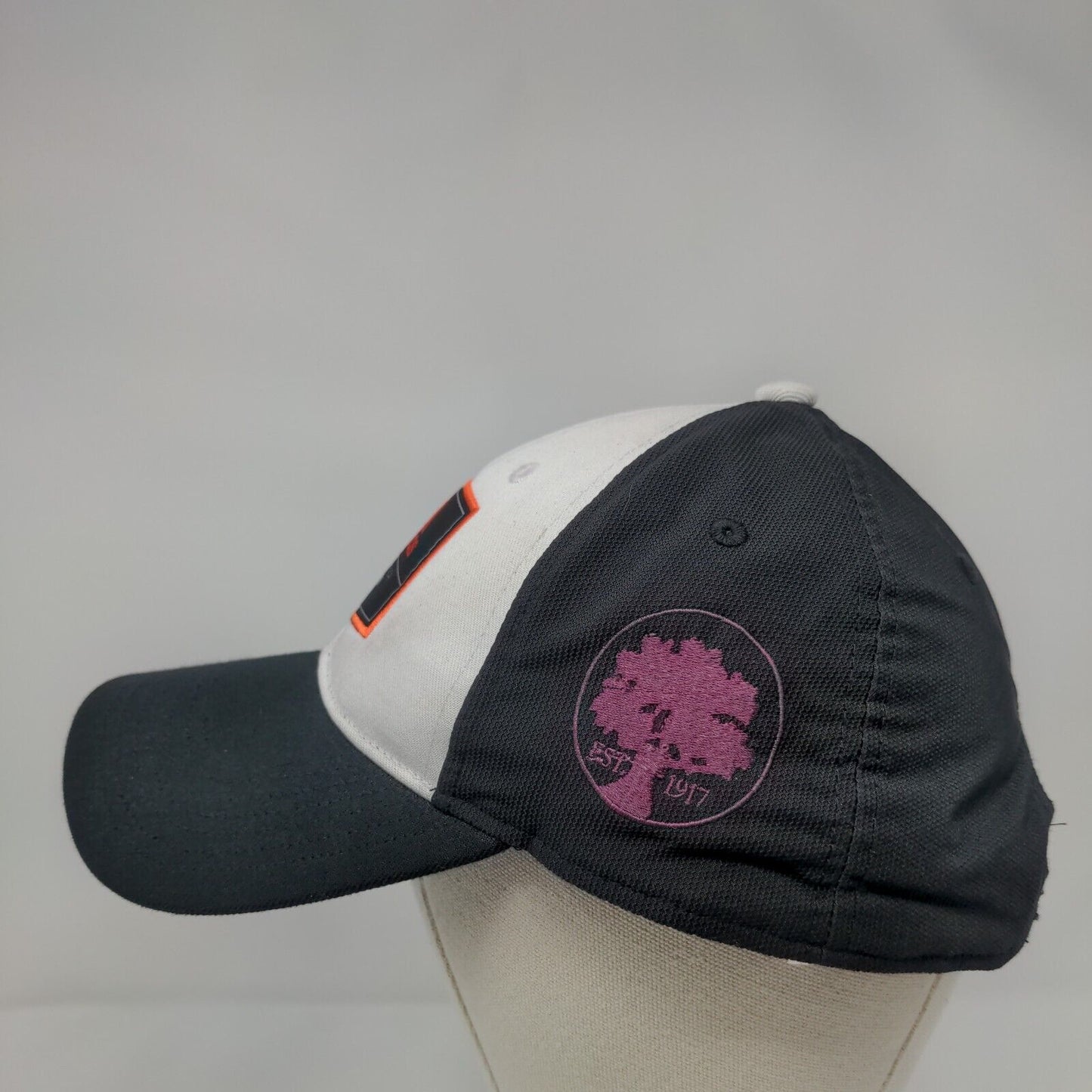 Adidas Carlsbad CA Snapback Hat Black OSFM Adjustable Colorblock 6 Panel