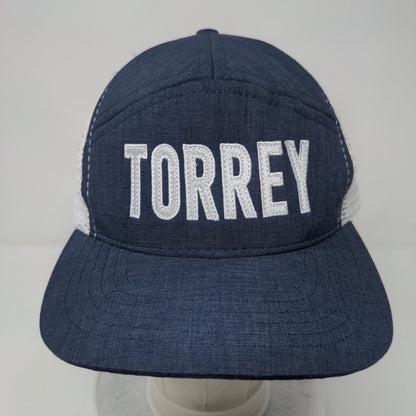 Torrey Pines Snapback Mesh Back Trucker Hat Blue OSFA Legendary