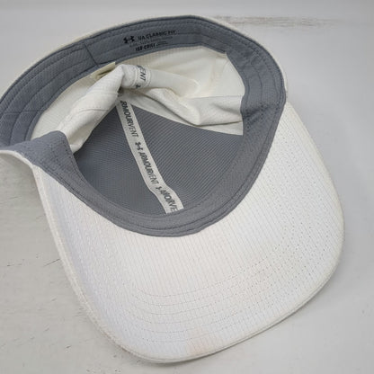 Under Armour Baseball Cap White XL Fitted Iso-Chill Armourvent Cooling Hat
