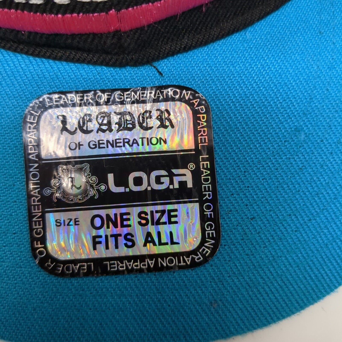 California Republic Snapback Hat Multi One Size Embroidered Leader LOGA