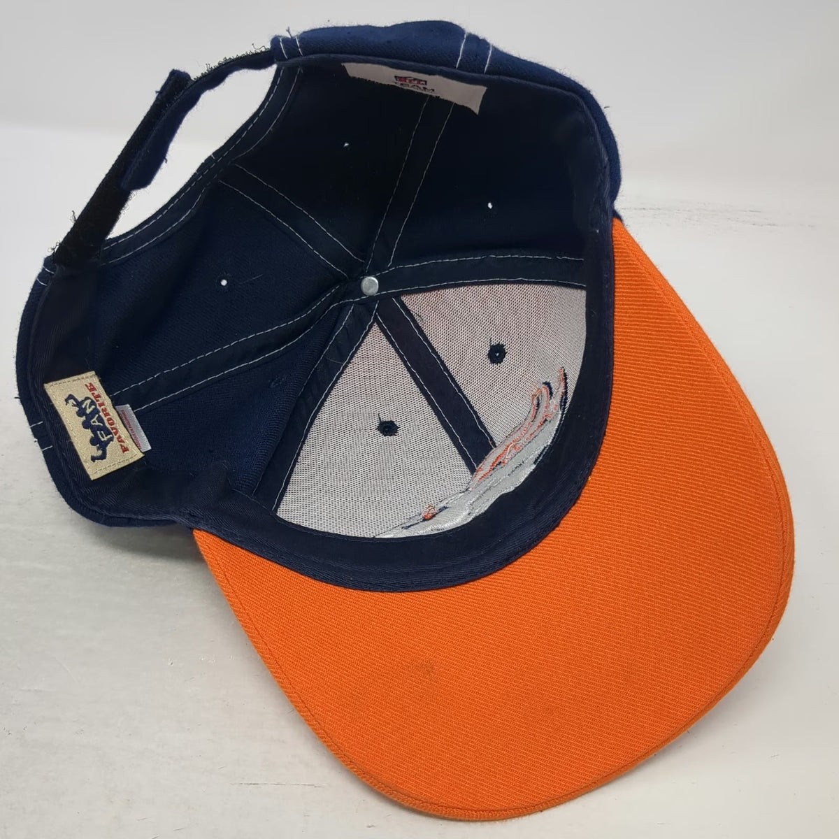 Fan Favorite Denver Broncos Baseball Cap Orange Blue One Size Embroidered Hat