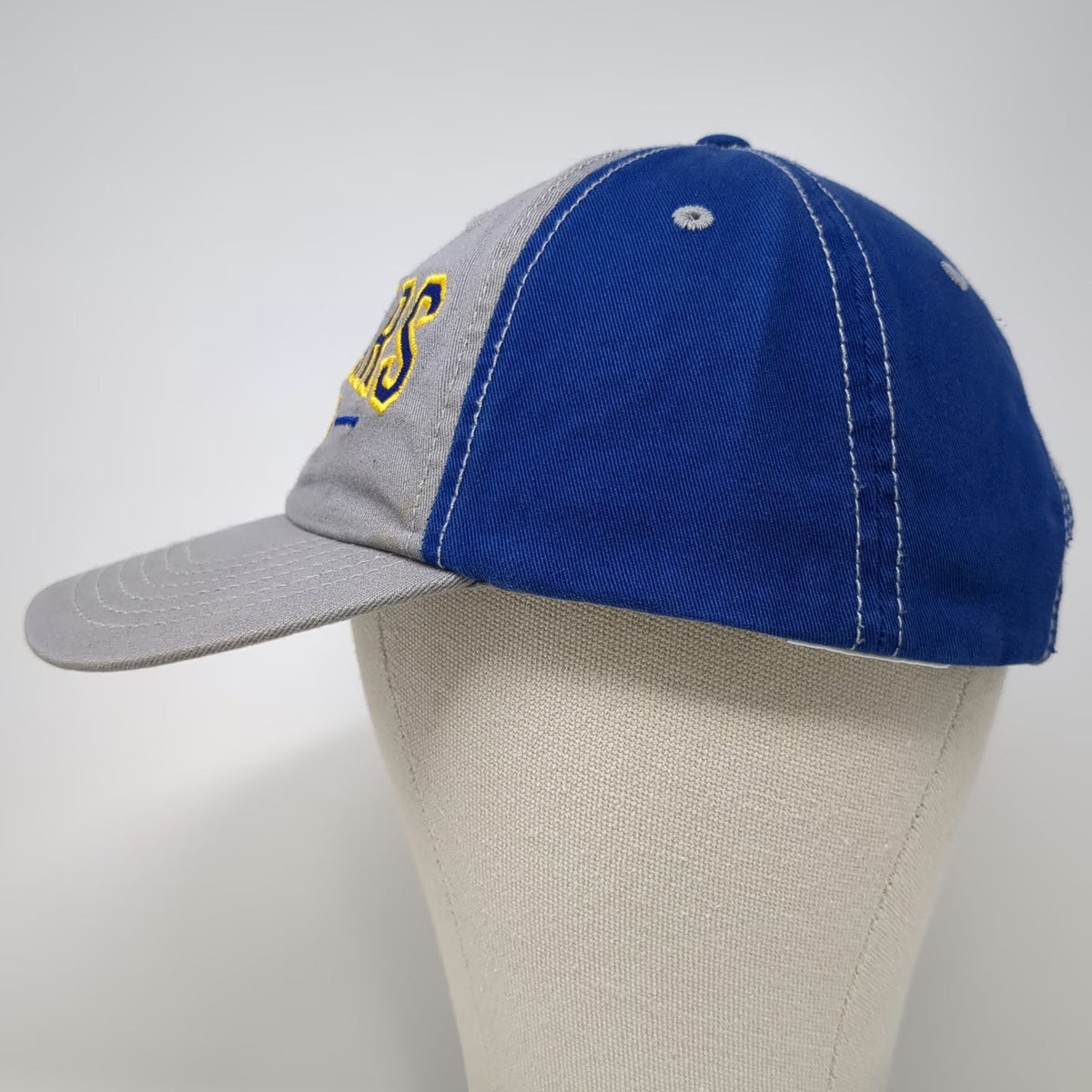 My Town Originals Baseball Cap Gray Blue One Size Strapback Cougars CHS Hat